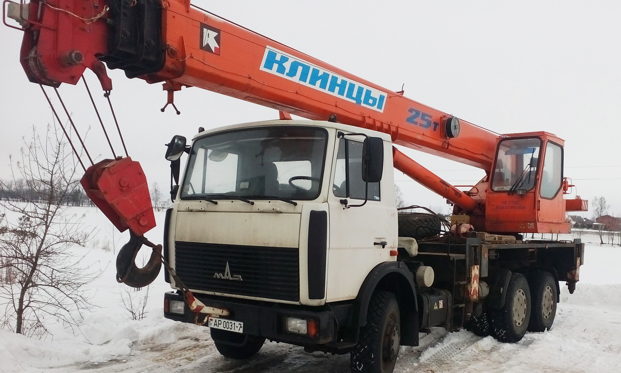 Аренда автокрана в Лида по низкой цене. Услуги строительного крана  недорого! Опытные крановщики.